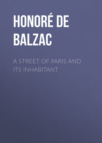 Обложка книги «A Street of Paris and Its Inhabitant»
