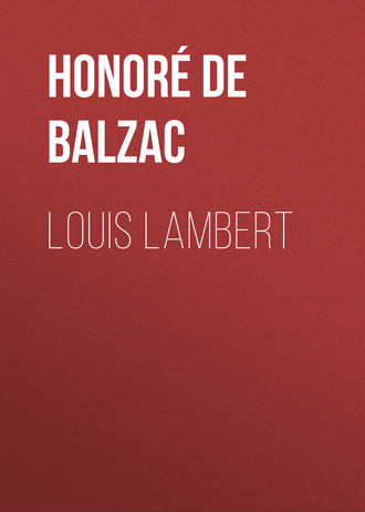 Обложка книги «Louis Lambert»