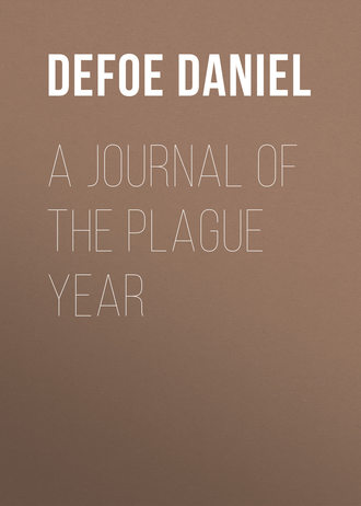 Обложка книги «A Journal of the Plague Year»