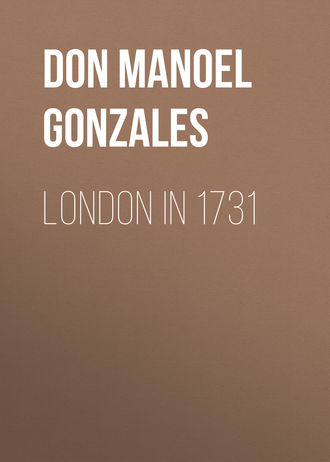 Обложка книги «London in 1731»