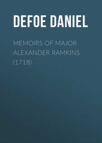 Обложка книги «Memoirs of Major Alexander Ramkins (1718)»