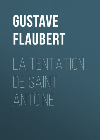 Обложка книги «La tentation de Saint Antoine»