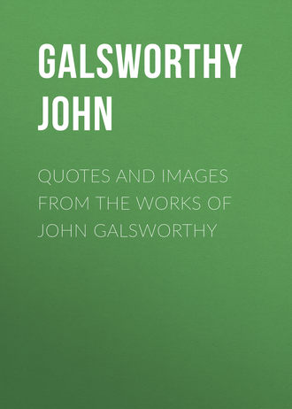 Обложка книги «Quotes and Images From the Works of John Galsworthy»