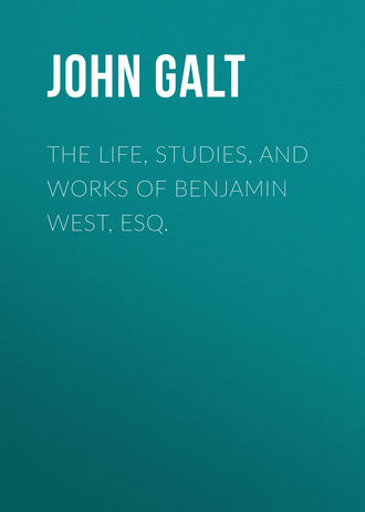 Обложка книги «The Life, Studies, and Works of Benjamin West, Esq.»