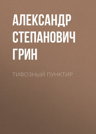 Обложка книги «Тифозный пунктир»