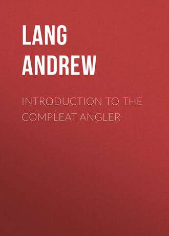 Обложка книги «Introduction to the Compleat Angler»