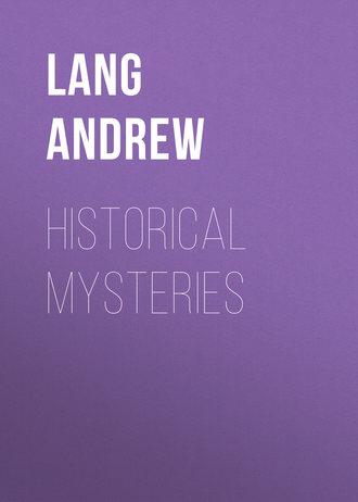 Обложка книги «Historical Mysteries»