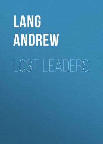 Обложка книги «Lost Leaders»