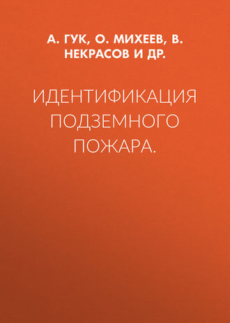 Обложка книги «Идентификация подземного пожара»
