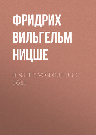 Обложка книги «Jenseits von Gut und Böse»