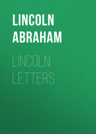 Обложка книги «Lincoln Letters»