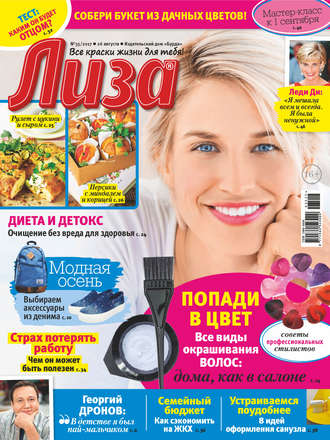 Обложка книги «Журнал «Лиза» №35/2017»