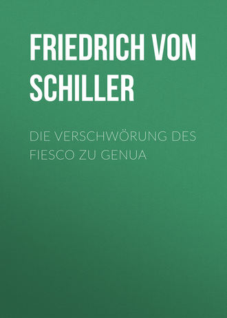 Обложка книги «Die Verschwörung des Fiesco zu Genua»