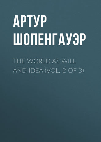 Обложка книги «The World as Will and Idea (Vol. 2 of 3)»