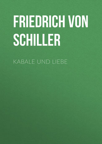 Обложка книги «Kabale und Liebe»