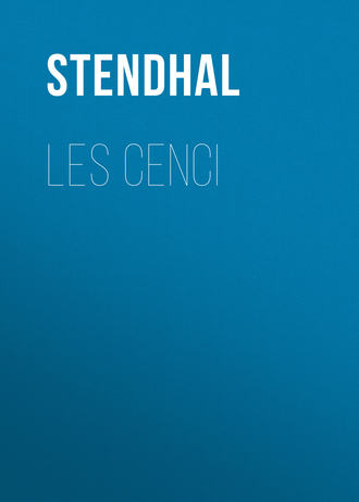 Обложка книги «Les Cenci»