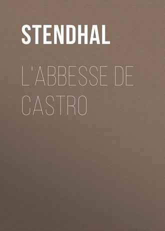 Обложка книги «L'Abbesse De Castro»