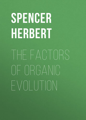 Обложка книги «The Factors of Organic Evolution»
