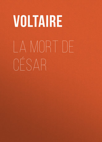 Обложка книги «La mort de César»