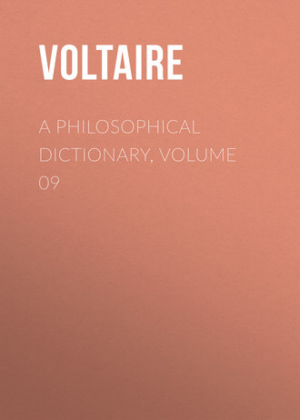Обложка книги «A Philosophical Dictionary, Volume 09»
