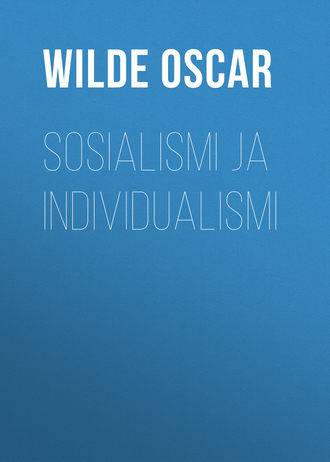 Обложка книги «Sosialismi ja individualismi»