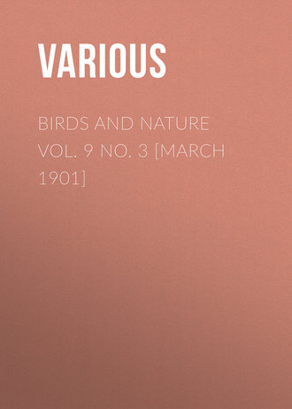 Обложка книги «Birds and Nature Vol. 9 No. 3 [March 1901]»