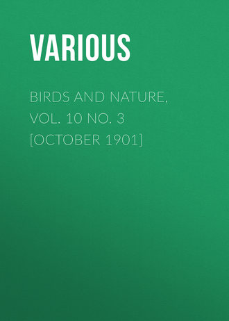 Обложка книги «Birds and Nature, Vol. 10 No. 3 [October 1901]»