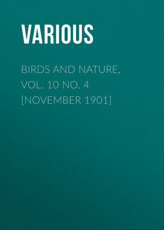 Обложка книги «Birds and Nature, Vol. 10 No. 4 [November 1901]»