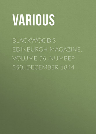 Обложка книги «Blackwood's Edinburgh Magazine, Volume 56, Number 350, December 1844»
