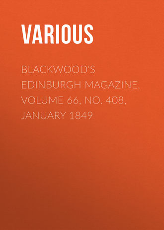Обложка книги «Blackwood's Edinburgh Magazine, Volume 66, No. 408, January 1849»