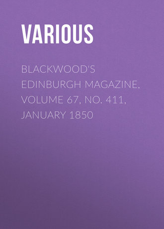 Обложка книги «Blackwood's Edinburgh Magazine, Volume 67, No. 411, January 1850»