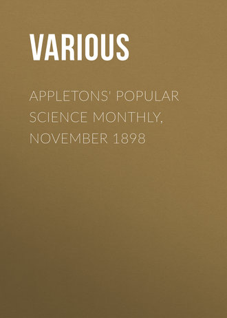 Обложка книги «Appletons' Popular Science Monthly, November 1898»