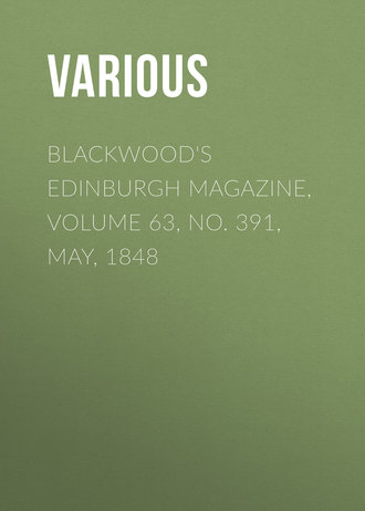 Обложка книги «Blackwood's Edinburgh Magazine, Volume 63, No. 391, May, 1848»