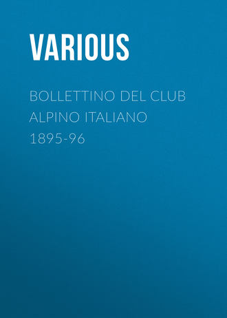 Обложка книги «Bollettino del Club Alpino Italiano 1895-96»
