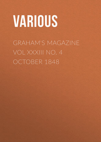 Обложка книги «Graham's Magazine Vol XXXIII No. 4 October 1848»