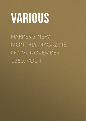 Обложка книги «Harper's New Monthly Magazine, No. VI, November 1850, Vol. I»