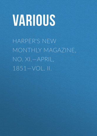 Обложка книги «Harper's New Monthly Magazine, No. XI.—April, 1851—Vol. II.»