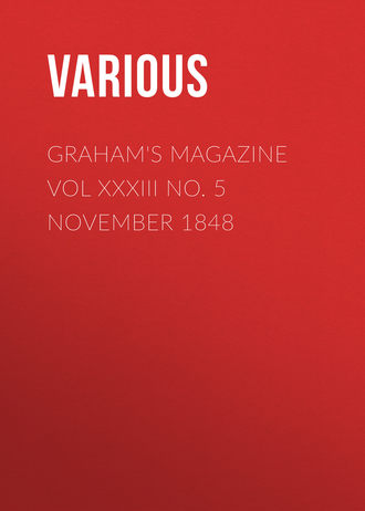 Обложка книги «Graham's Magazine Vol XXXIII No. 5 November 1848»