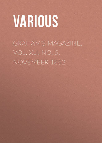 Обложка книги «Graham's Magazine, Vol. XLI, No. 5, November 1852»