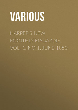Обложка книги «Harper's New Monthly Magazine, Vol. 1. No 1, June 1850»