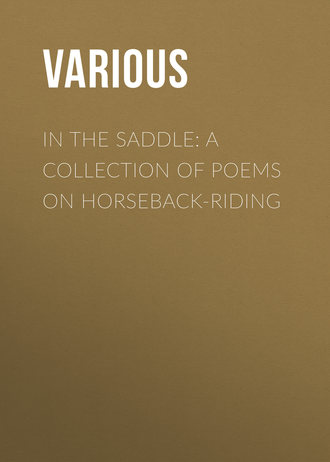 Обложка книги «In the Saddle: A Collection of Poems on Horseback-Riding»