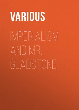 Обложка книги «Imperialism and Mr. Gladstone»