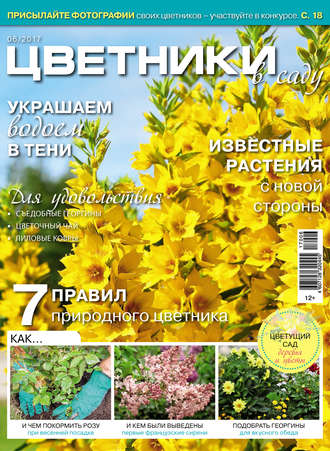 Обложка книги «Цветники в саду №06/2017»