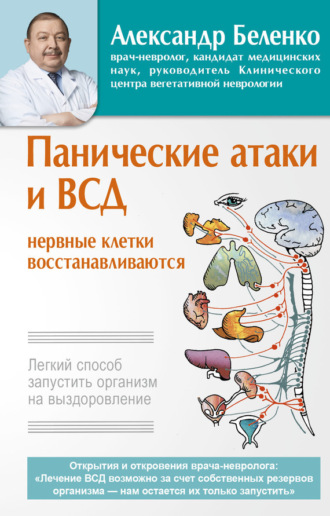 Обложка книги «Панические атаки и ВСД – нервные клетки восстанавливаются. Легкий способ запустить организм на выздоровление»