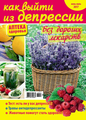 Обложка книги «Аптека здоровья №12/2017. Как выйти из депрессии»