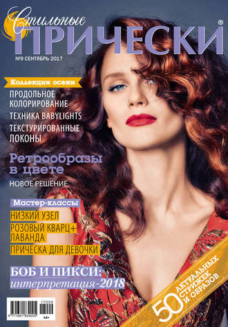 Обложка книги «Стильные прически №09/2017»