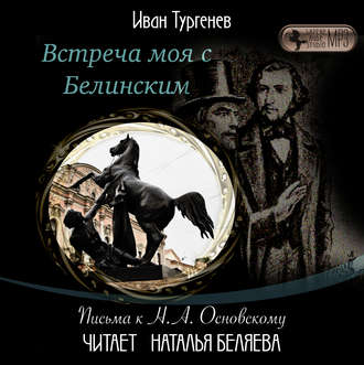 Обложка книги «Встреча моя с Белинским»