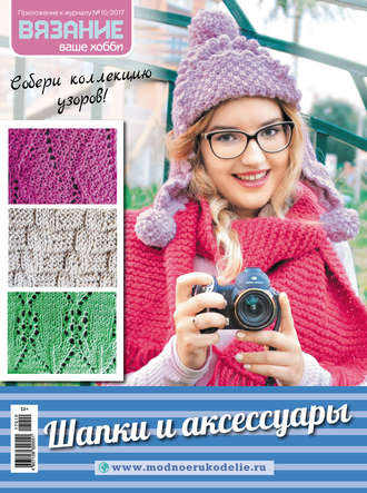 Обложка книги «Вязание – ваше хобби. Приложение №10/2017. Шапки и аксессуары»