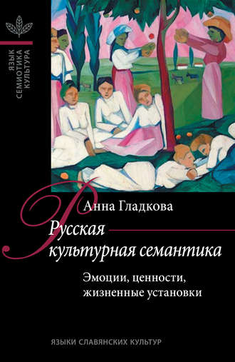 Обложка книги «Русская культурная семантика: Эмоции, ценности, жизненные установки»