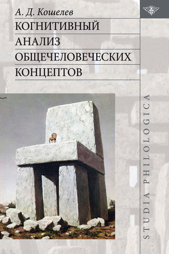 Обложка книги «Когнитивный анализ общечеловеческих концептов»